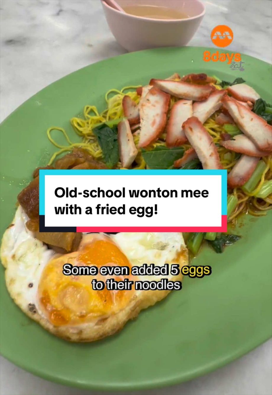 @8dayseat This cute auntie has been serving old-school wonton mee at her underra… @8dayseat This cute auntie has been serving old-school wonton mee at her underra…