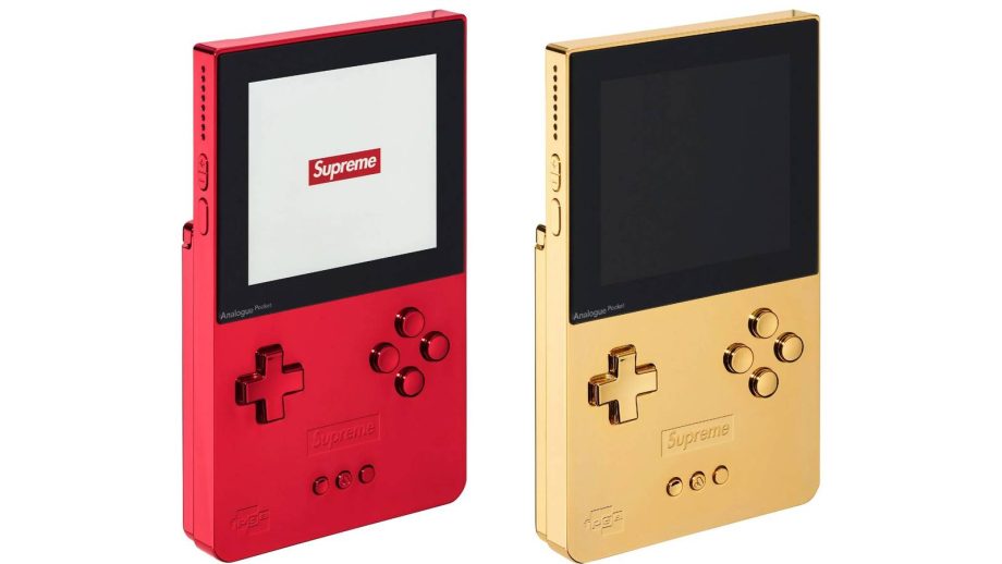 Supreme Reveals 24K Gold Analogue Pocket Handhelds