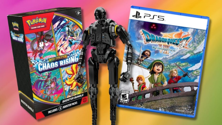 Pokémon TCG Chaos Rising Booster Bundle, AMD Ryzen 7 9800X3D CPU, and DOOM The Dark Ages for PC
