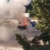 Van catches fire in Pasir Ris car park, front nearly destroyed, Singapore News