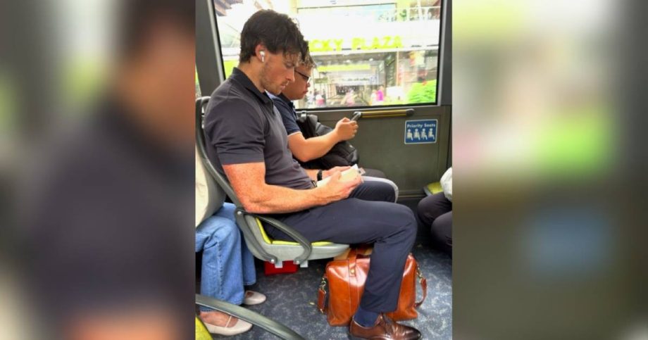 Booked and busy: Man reading on Singapore bus featured on popular Instagram page, Lifestyle News