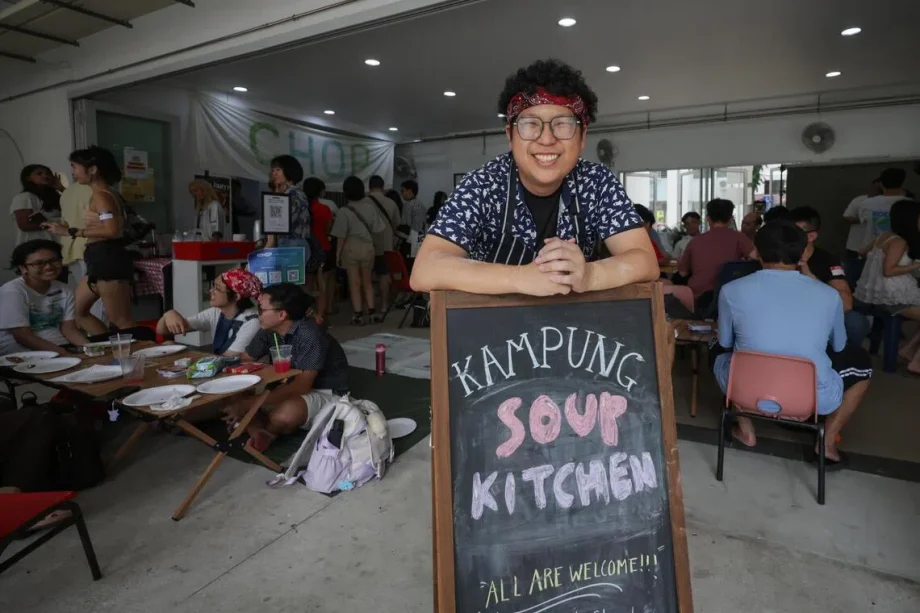 Singaporean serves free food monthly to unite community