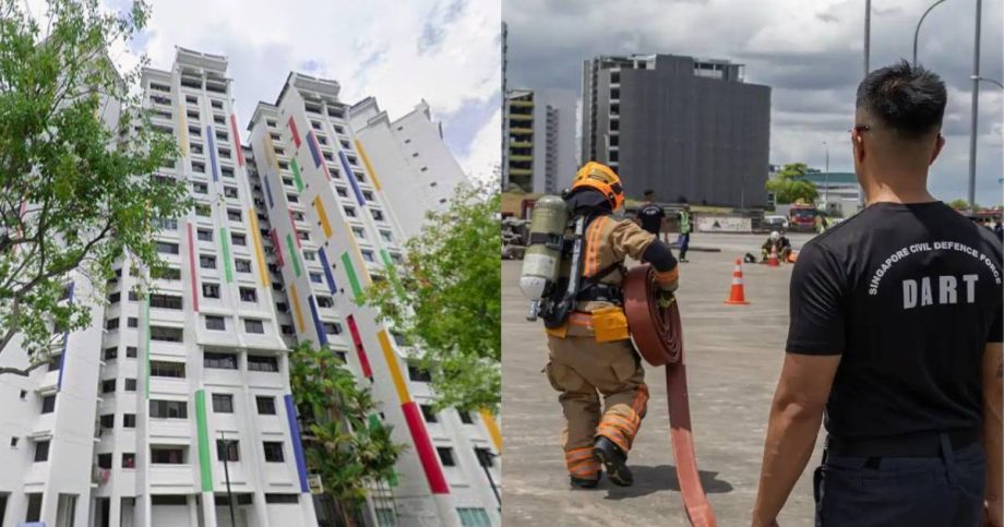 ‘Nobody understands me’: Woman climbs onto 16th-floor HDB ledge, sparks tense standoff, Singapore News