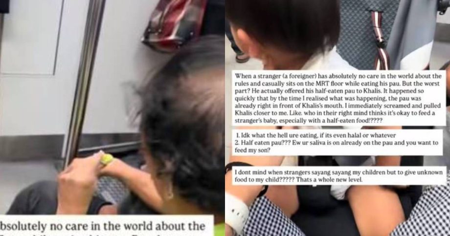 Woman upset after man offers her toddler pau on MRT train: ‘We shouldn’t normalise feeding a stranger’s child’, Singapore News Woman upset after man offers her toddler pau on MRT train: ‘We shouldn’t normalise feeding a stranger’s child’, Singapore News