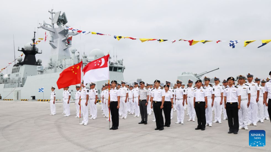 China, Singapore Launch Joint Maritime Exercise China, Singapore Launch Joint Maritime Exercise