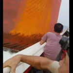 Chinese Fishing Vessel Survives Dangerous Encounter With a Bulker