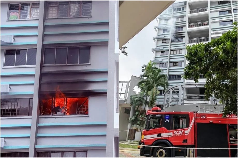 Fire breaks out in Ang Mo Kio flat, three taken to hospital Fire breaks out in Ang Mo Kio flat, three taken to hospital