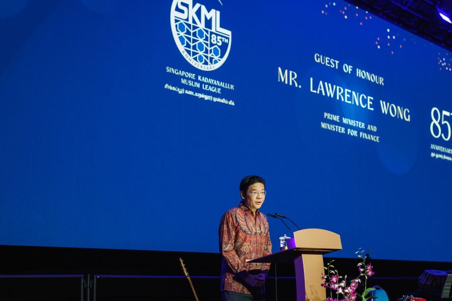 PM Lawrence Wong at the Singapore Kadayanallur Muslim League’s 85th Anniversary Dinner