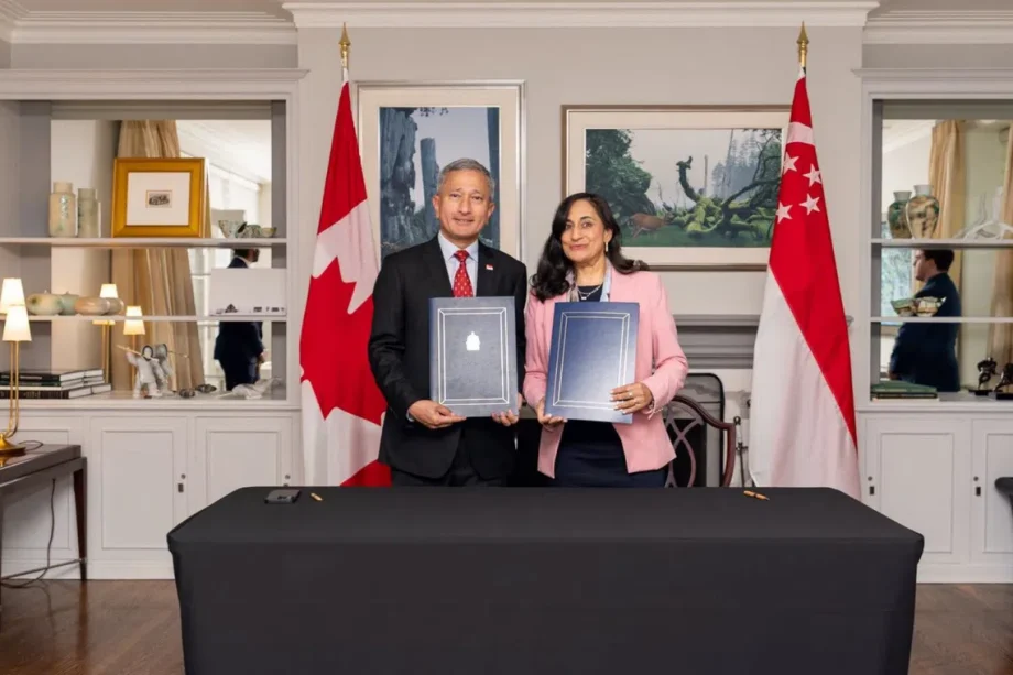 Singapore and Canada sign joint declaration to establish economic partnership framework Singapore and Canada sign joint declaration to establish economic partnership framework
