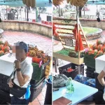 Phone theft caught on CCTV at Durian Lah