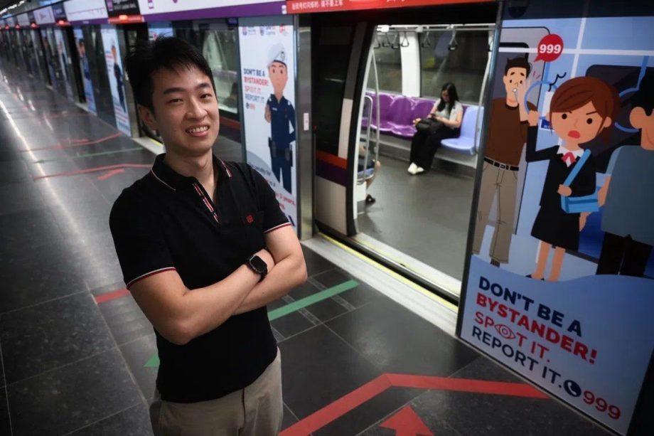 ‘It was the right thing to do’: Man who stopped voyeur at Singapore’s Sengkang MRT station