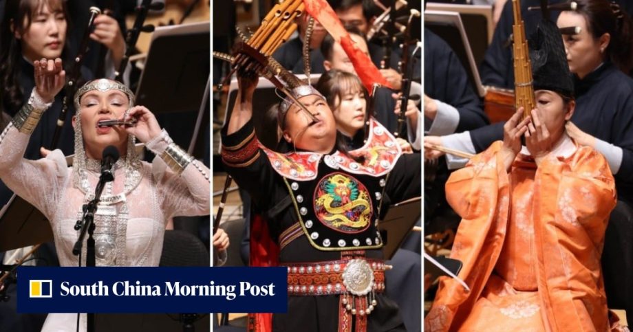 Traditional wind instruments from both East and West blow up a storm in Hong Kong concert