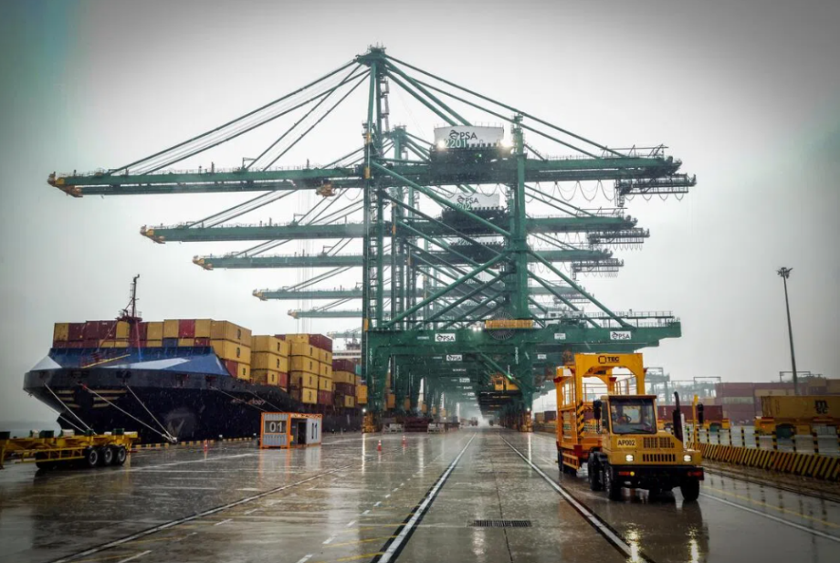 Two workers die after falling into sea at Singapore’s Tuas Port Two workers die after falling into sea at Singapore’s Tuas Port
