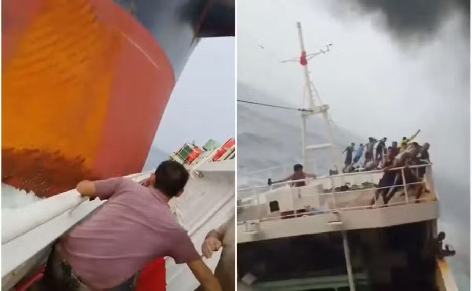 40 Filipino seafarers safe after Singapore Strait ship collision, set for repatriation 40 Filipino seafarers safe after Singapore Strait ship collision, set for repatriation