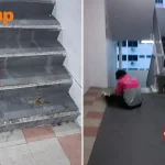 Man complains of e-bike, litter at Bukit Panjang staircase