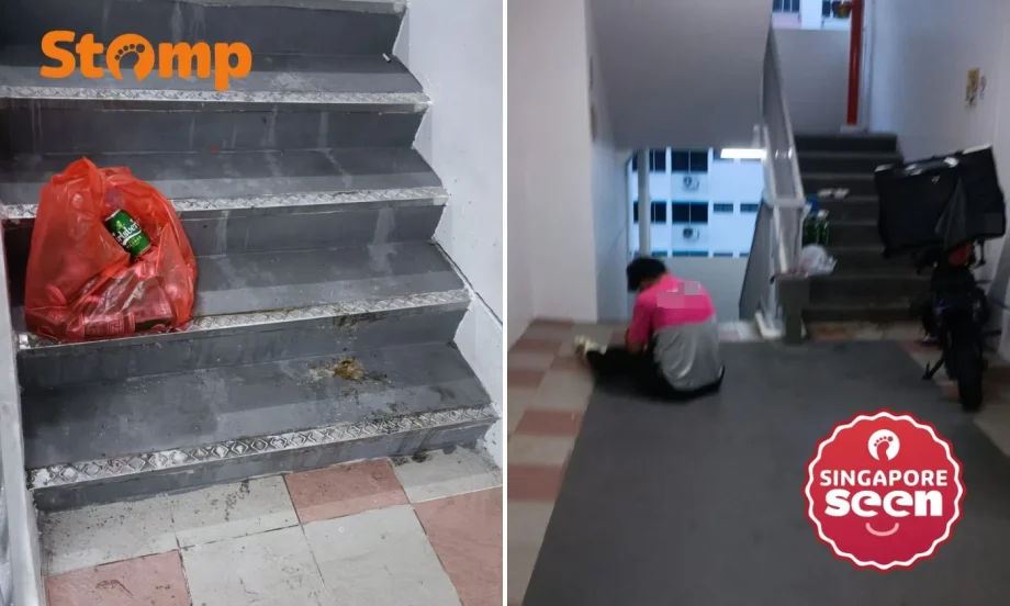 Man complains of e-bike, litter at Bukit Panjang staircase Man complains of e-bike, litter at Bukit Panjang staircase