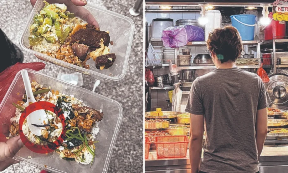 4cm centipede found in mixed rice at Bukit Batok stall 4cm centipede found in mixed rice at Bukit Batok stall