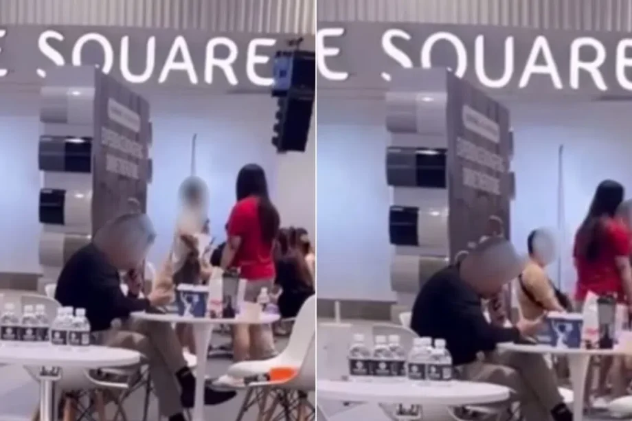 Man filmed vaping at Waterway Point car roadshow in Punggol Man filmed vaping at Waterway Point car roadshow in Punggol