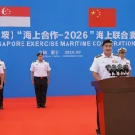 Singapore navy begins maritime cooperation exercise with Chinese counterpart