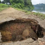 PUB investigating after hole appears in MacRitchie Reservoir Park