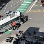 S’porean hospitalised after being run over by a bus in Taiwan