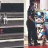 Teenage girls rescued from carpark ledge