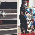 Teenage girls rescued from carpark ledge