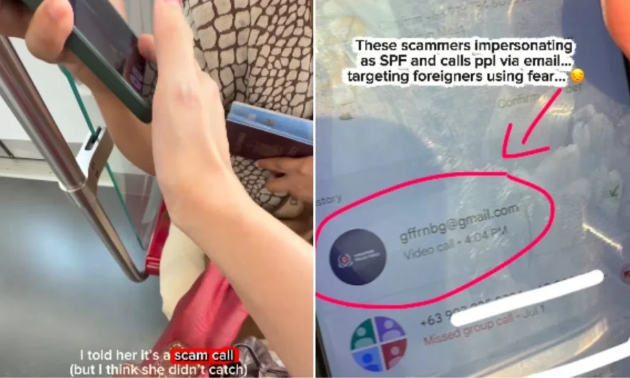 Woman prevents scam on MRT Woman prevents scam on MRT