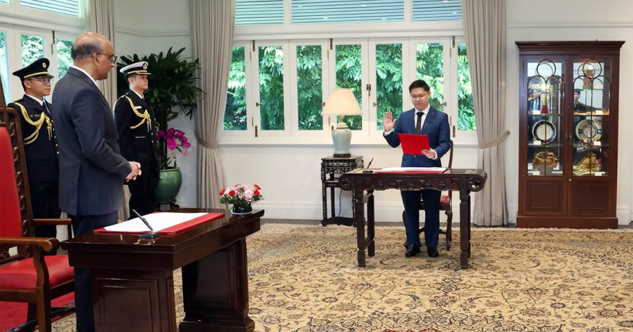 Foo Cexiang sworn in as Minister of State, Singapore News Foo Cexiang sworn in as Minister of State, Singapore News