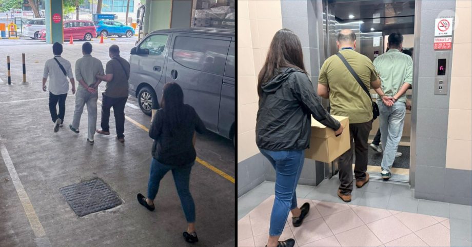 4 arrested for allegedly making false declarations, collecting kickbacks in ‘phantom workers’ scheme, Singapore News 4 arrested for allegedly making false declarations, collecting kickbacks in ‘phantom workers’ scheme, Singapore News