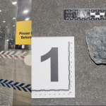 Man throws rock at Police Cantonment Complex glass door, shattering it, Singapore News
