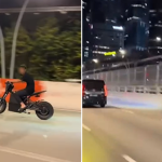 PMD user ‘races’ down F1 Marina Bay Street Circuit without helmet, overtakes MPV, Singapore News