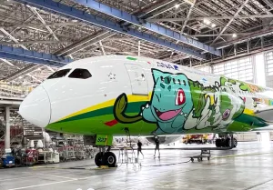 New Pokemon Plane Looks Incredible, Even Includes Themed Cups And Napkins New Pokemon Plane Looks Incredible, Even Includes Themed Cups And Napkins