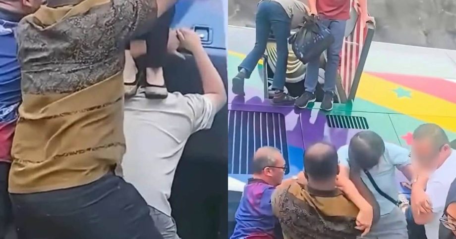 ‘Human ladder’: Passengers pull each other to safety after Singapore-bound bus overturns in Malaysia, Malaysia News ‘Human ladder’: Passengers pull each other to safety after Singapore-bound bus overturns in Malaysia, Malaysia News