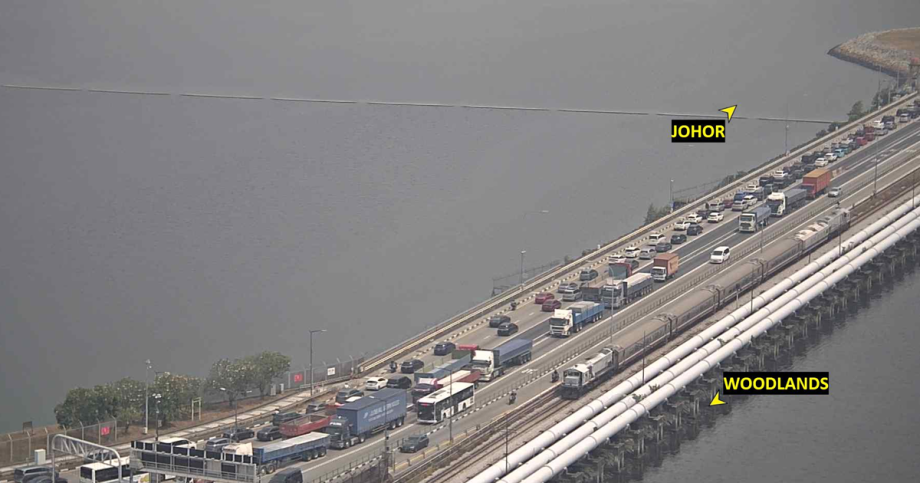 Heavy departure traffic at Woodlands on Sept 2 due to tailback from Malaysia: ICA, Singapore News