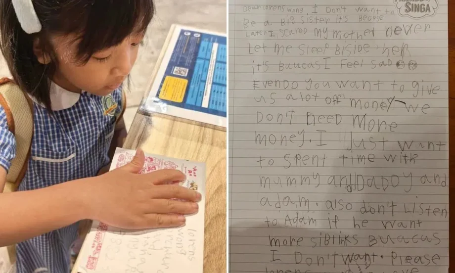 PM Wong’s reply to child’s letter on being youngest PM Wong’s reply to child’s letter on being youngest