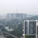 Air quality in central Singapore remains in unhealthy range as PSI hits 105