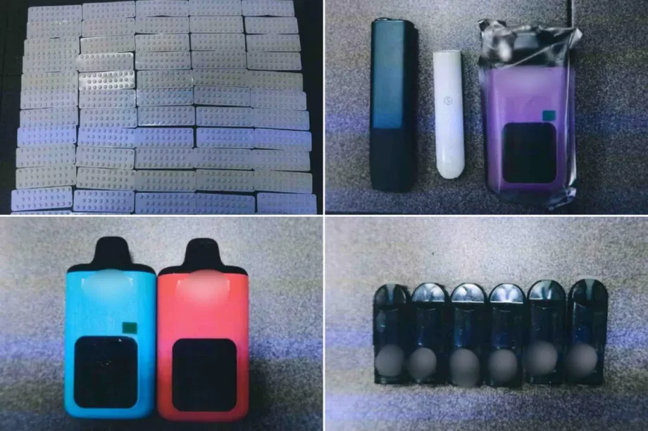 Man jailed and caned for trafficking Kpods and illicit drugs