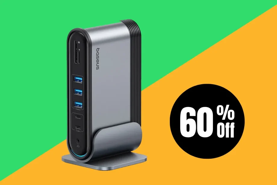 USB-C hub deal: 50% off Baseus docking station