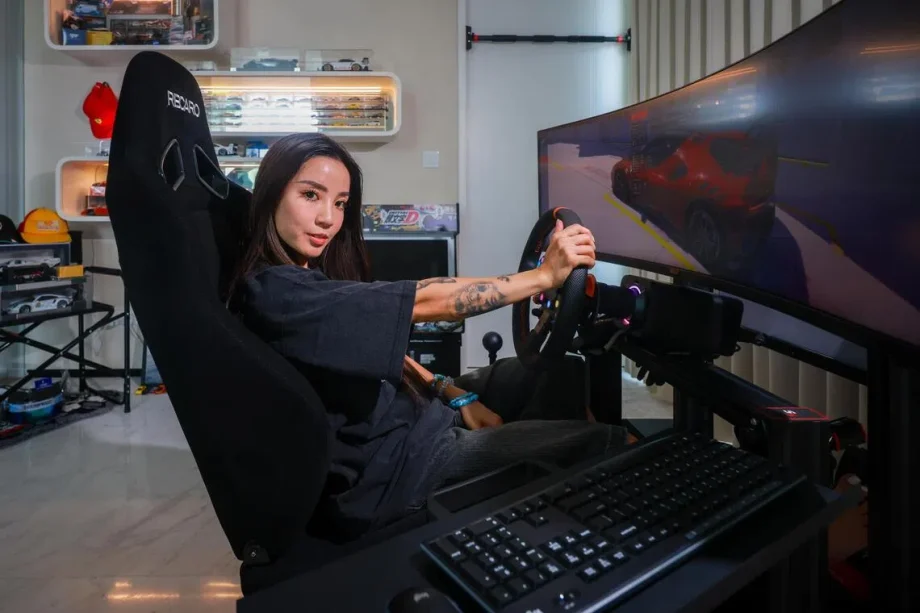 Inside content creator Naomi Neo’s racing playroom Inside content creator Naomi Neo’s racing playroom