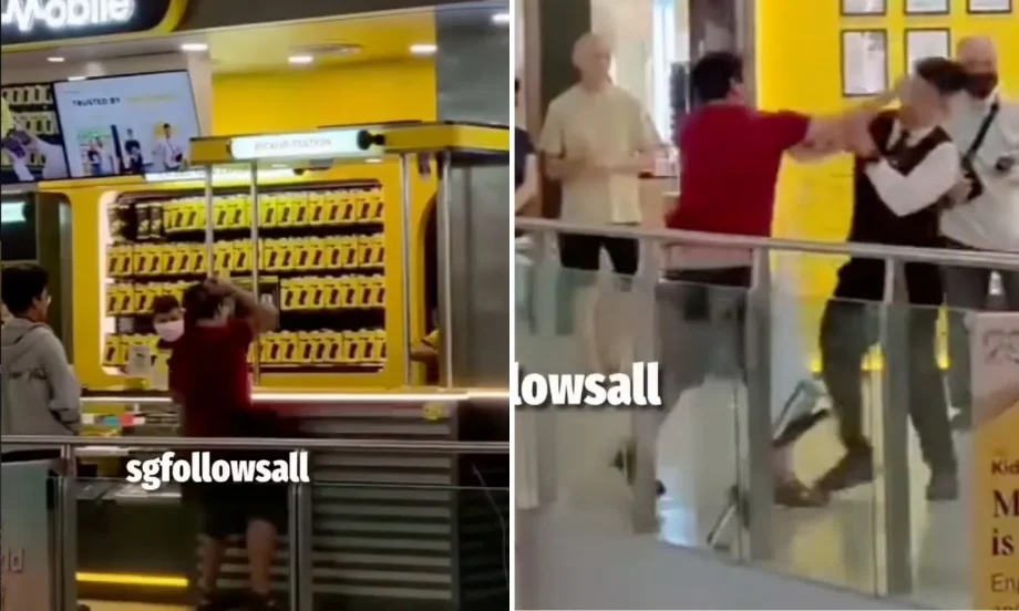 VivoCity incident: Man damages Mister Mobile, assaults guard VivoCity incident: Man damages Mister Mobile, assaults guard
