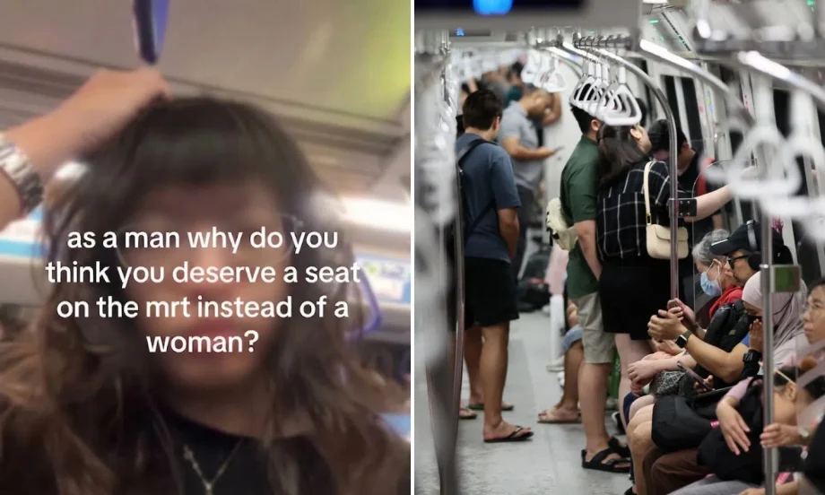 Netizen draws flak for slamming men who sit on MRT Netizen draws flak for slamming men who sit on MRT