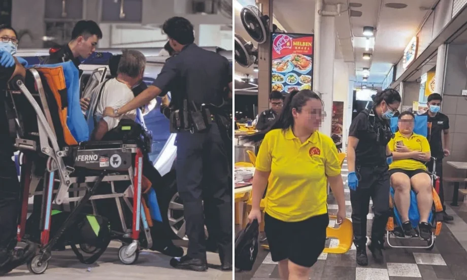 Bedok coffee shop brawl: Man assaults 3, resists arrest Bedok coffee shop brawl: Man assaults 3, resists arrest