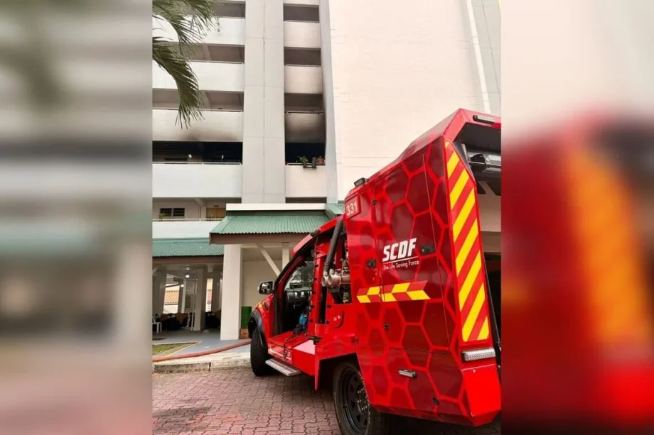 One dead after fire at Upper Serangoon HDB flat