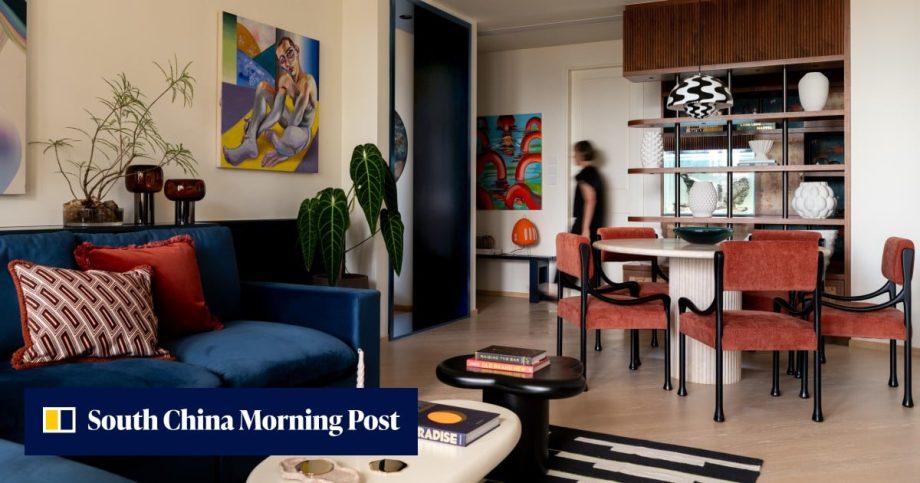 Feng shui and art guide a 1,400 sq ft Hong Kong apartment’s redesign