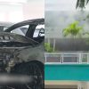 Explosions heard before EV catches fire at Marine Parade car park; no injuries reported, Singapore News