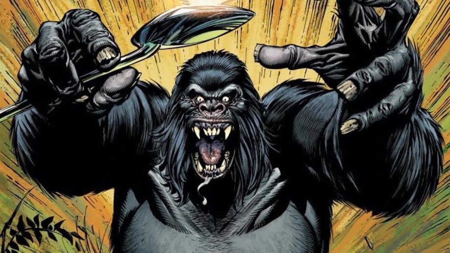 The People v. Gorilla Grodd Set Video Shows Singing Villain