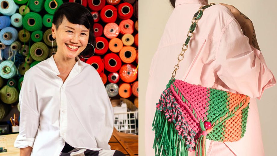 Not your grandma’s macrame: She once failed arts and crafts, now she makes one-of-a-kind bags