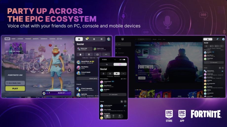 Epic Games Brings Cross-Platform Voice Chat To Fortnite And Its Services Epic Games Brings Cross-Platform Voice Chat To Fortnite And Its Services