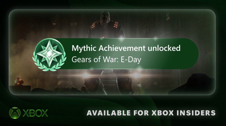 Xbox Just Unveiled Mythic Achievements, Which Are Basically PlayStation Platinum Trophies Xbox Just Unveiled Mythic Achievements, Which Are Basically PlayStation Platinum Trophies